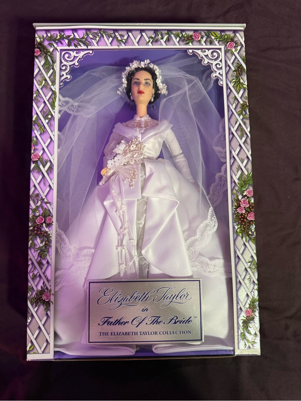 Barbie Elizabeth Taylor Collection Father of the Bride #26836 - NRFB White Gown